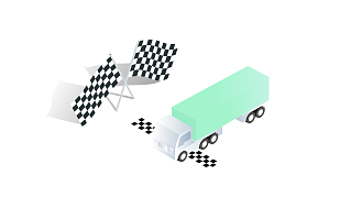 feature professional truck navigation speed