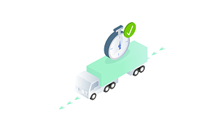 feature professional truck navigation time
