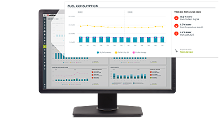desktop pop up fuel consumption