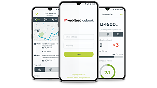 App Logbook en celulares para el registro de kilometraje.