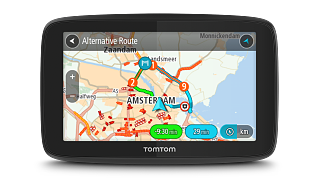 Webfleet helps arrive on time and stress free with PRO Driver terminal