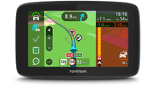 Con el sistema TomTom Traffic podrás visualizar de antemano obstáculos o atascos en las rutas de tránsito.