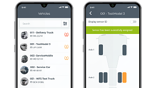 Banden­span­nings­con­tro­le­systeem (TPMS) app