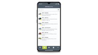Aplikacja na smartfona Webfleet