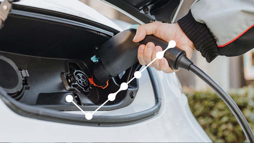 Charging electric vehicle