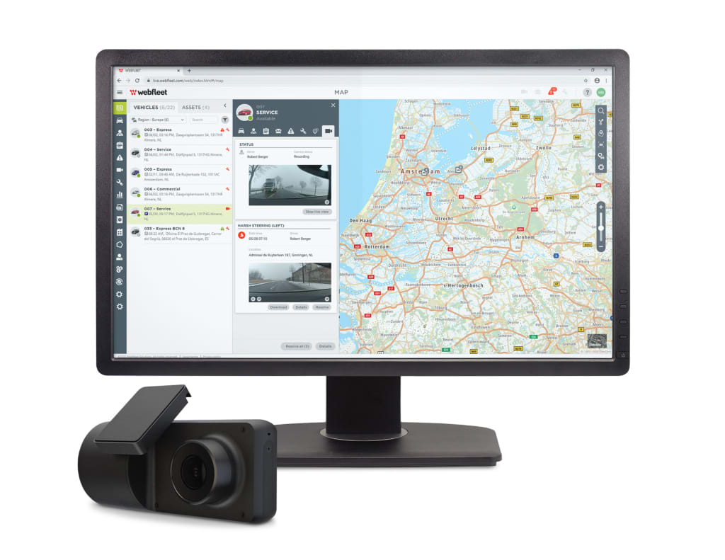 A safe fleet with vehicle monitoring