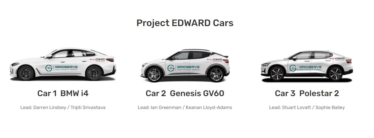 #ProjectEDWARD vehicles