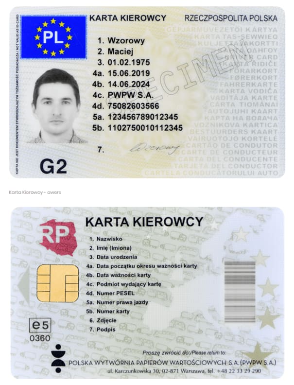 Karta do tachografu, czyli popularna karta kierowcy | Blog Webfleet